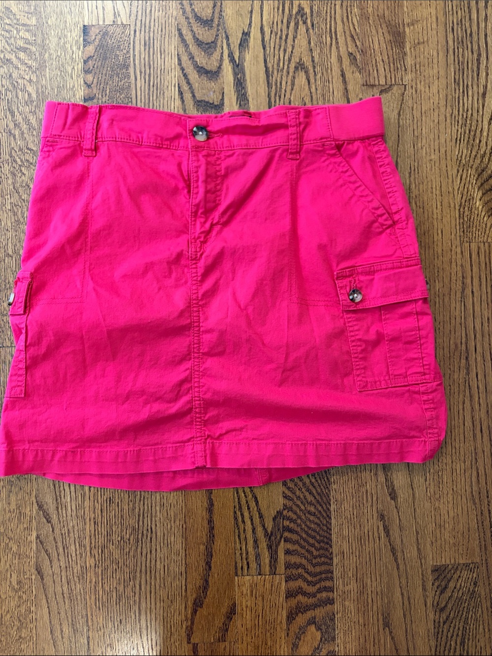Lee Women's Hot Pink Mini Cargo Skirt
